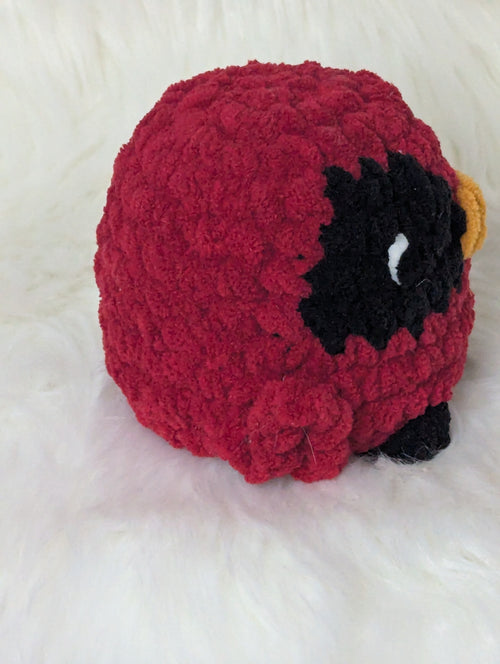 Cardinal Plushie - Bird Desk Buddy