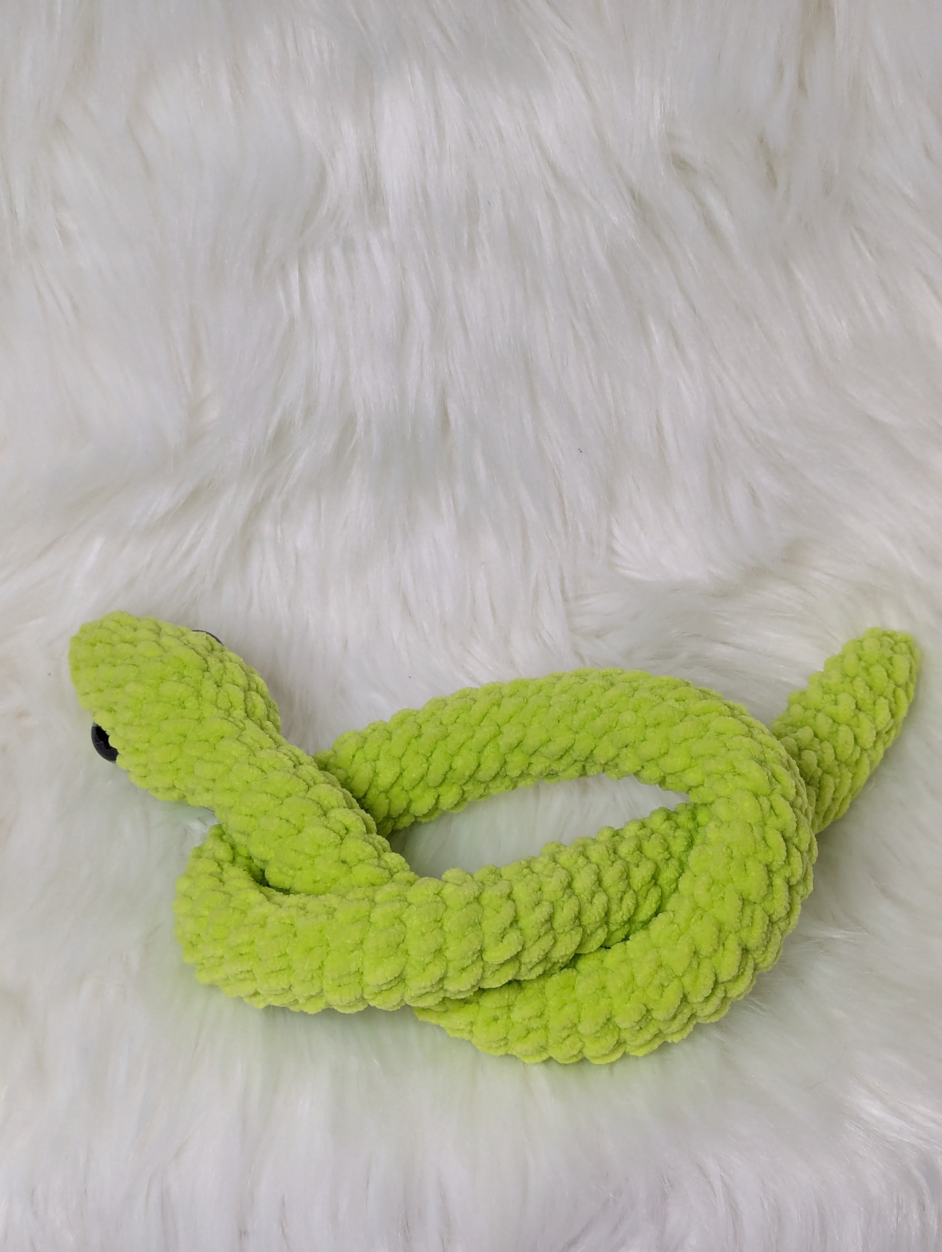 Neon Snake Plushie - Reptile Stuffed Animal