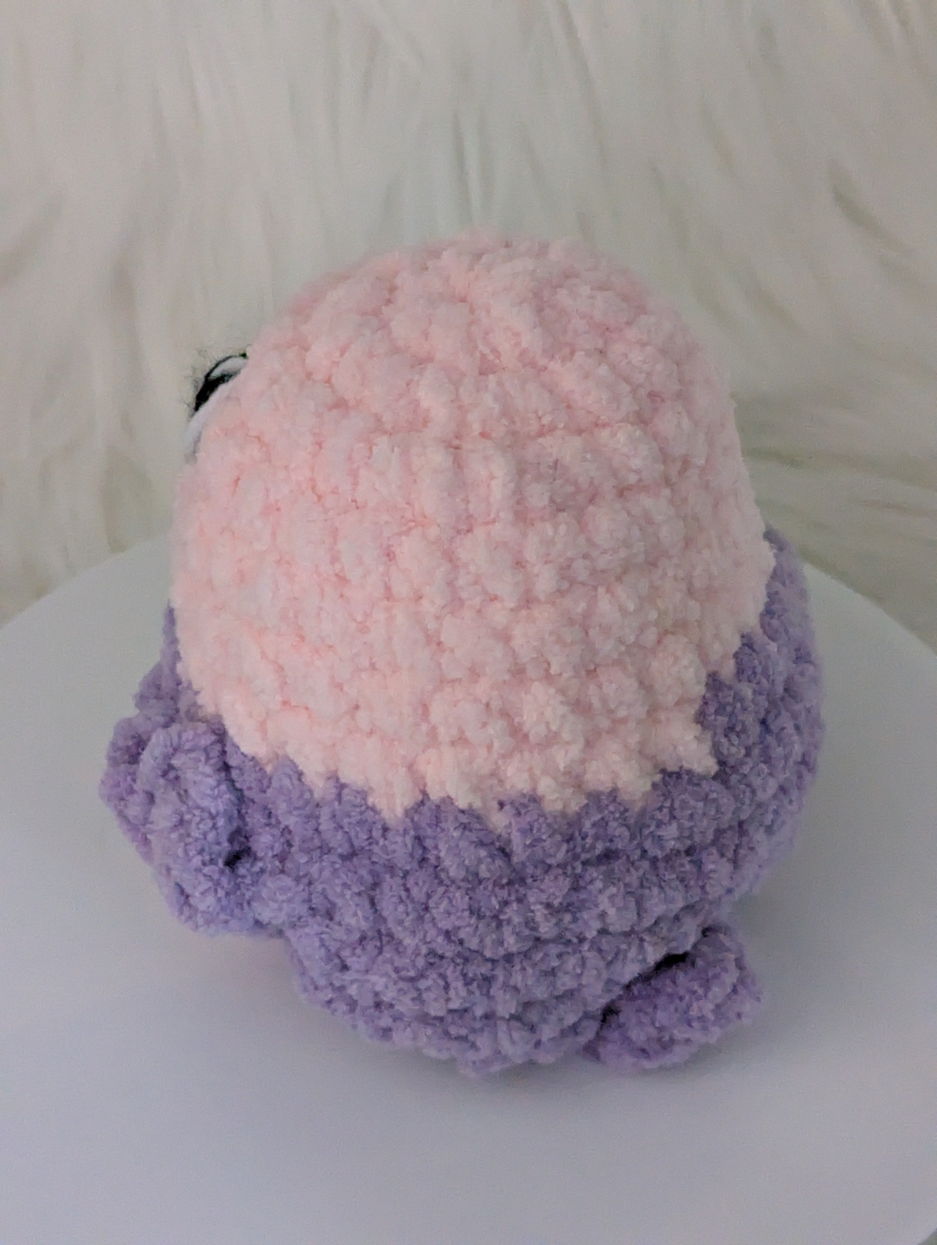 Pink and Pink Bird Plushie