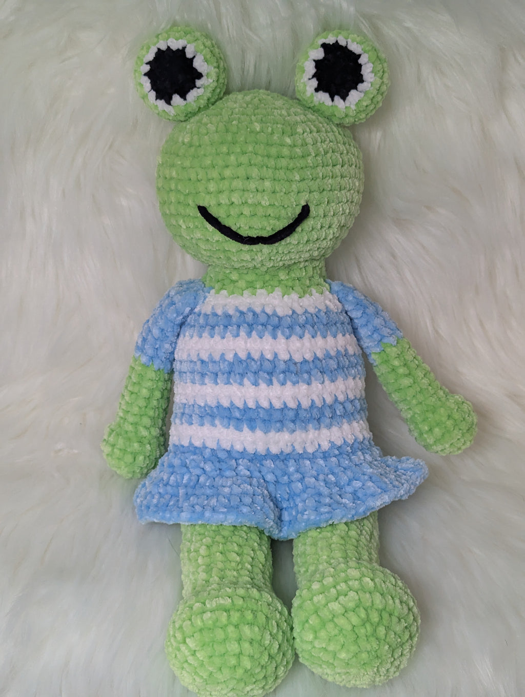 Girl Frog Plushie - Woodland Theme Stuffie