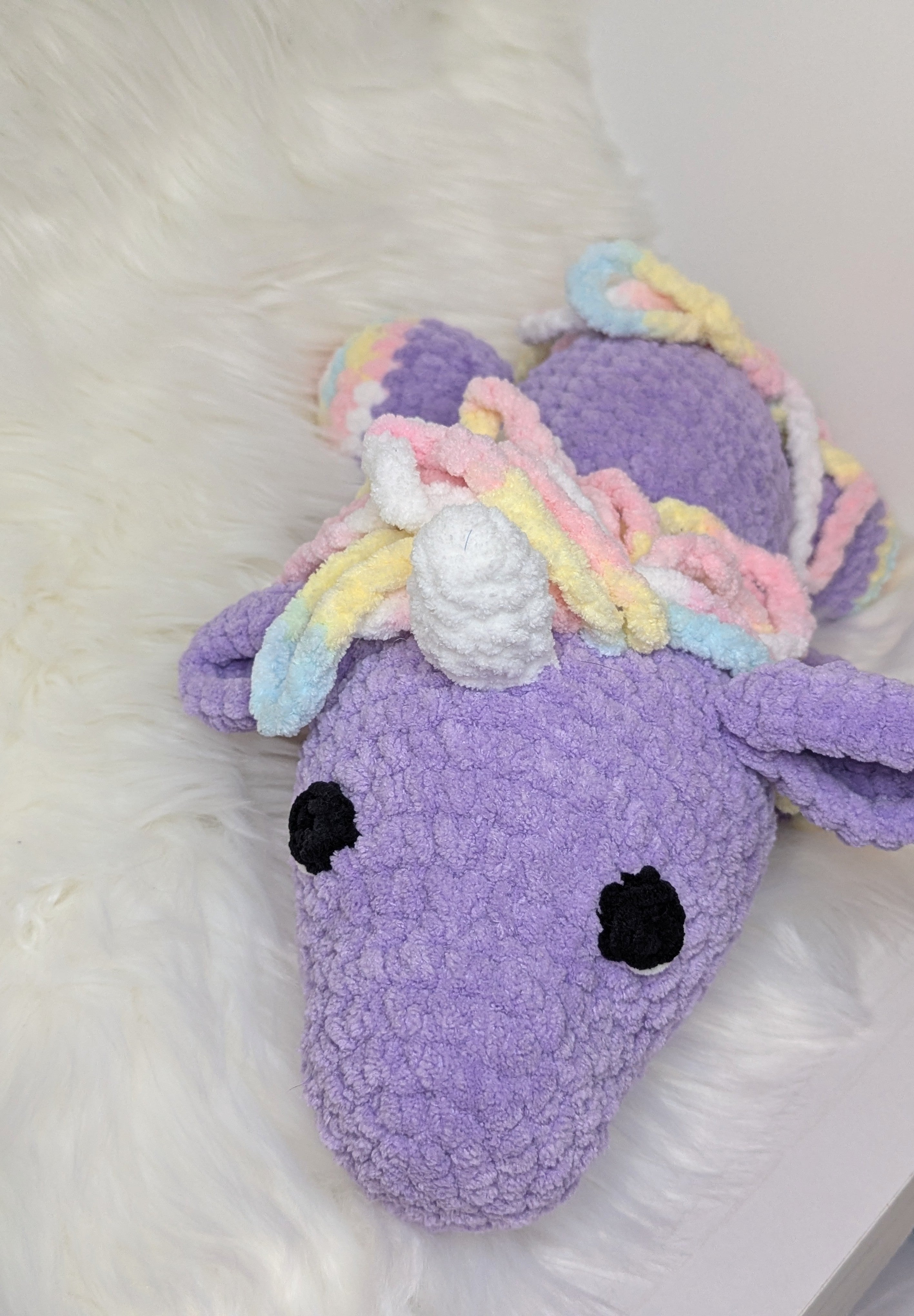 Unicorn Plushie - Mythical Creature Stuffie