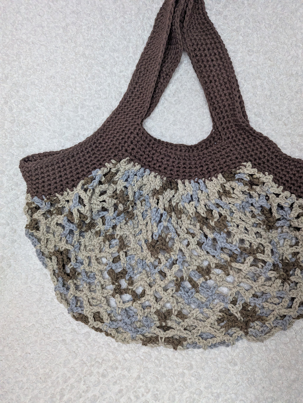 Neutral Color Market Bag - Washable Mesh Market Bag