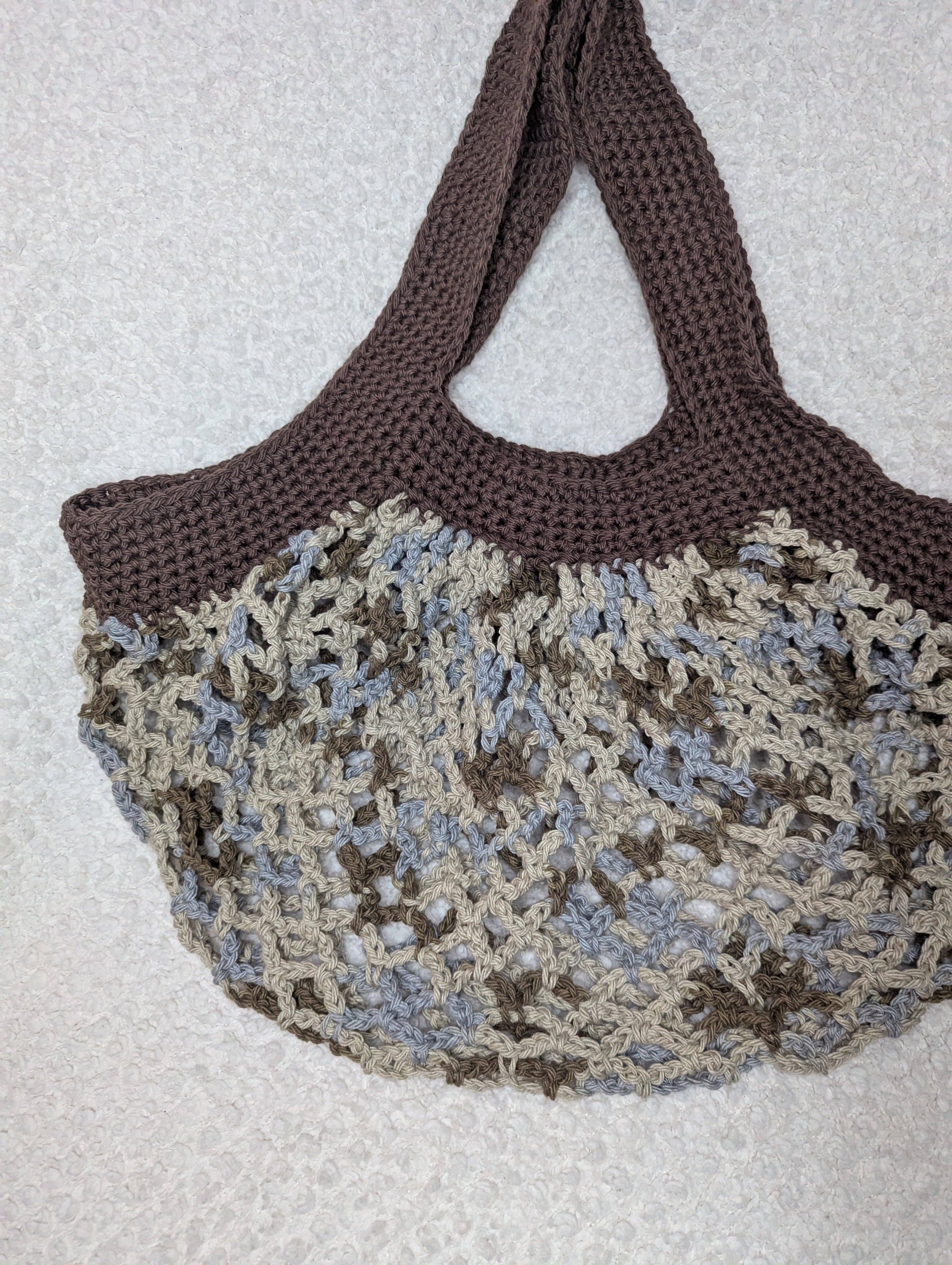 Neutral Color Market Bag - Washable Mesh Market Bag
