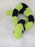 Neon Snake Plushie - Reptile Stuffed Animal