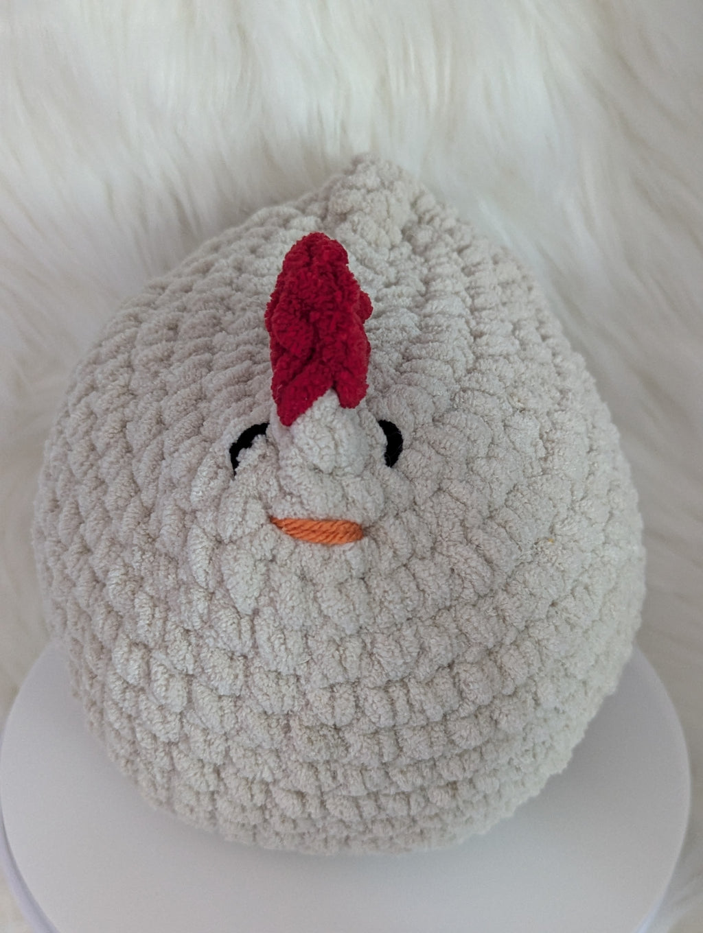 Chubby Hen Plushie - Soft Chicken Toy
