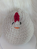Chubby Hen Plushie - Soft Chicken Toy