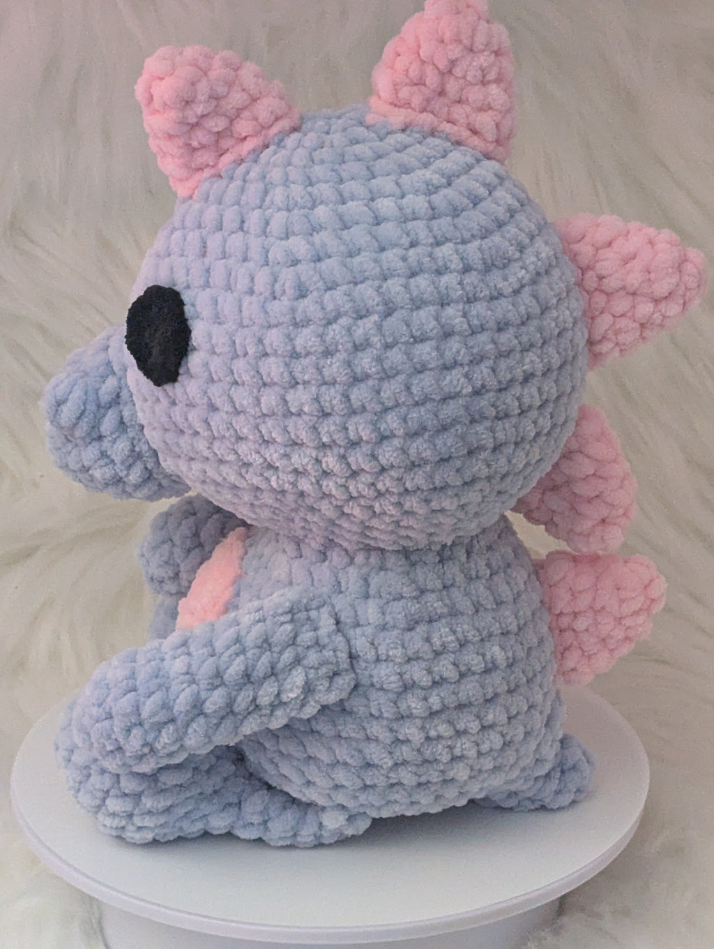 Pastel Dino Plushie - Gift for Dinosaur Lover