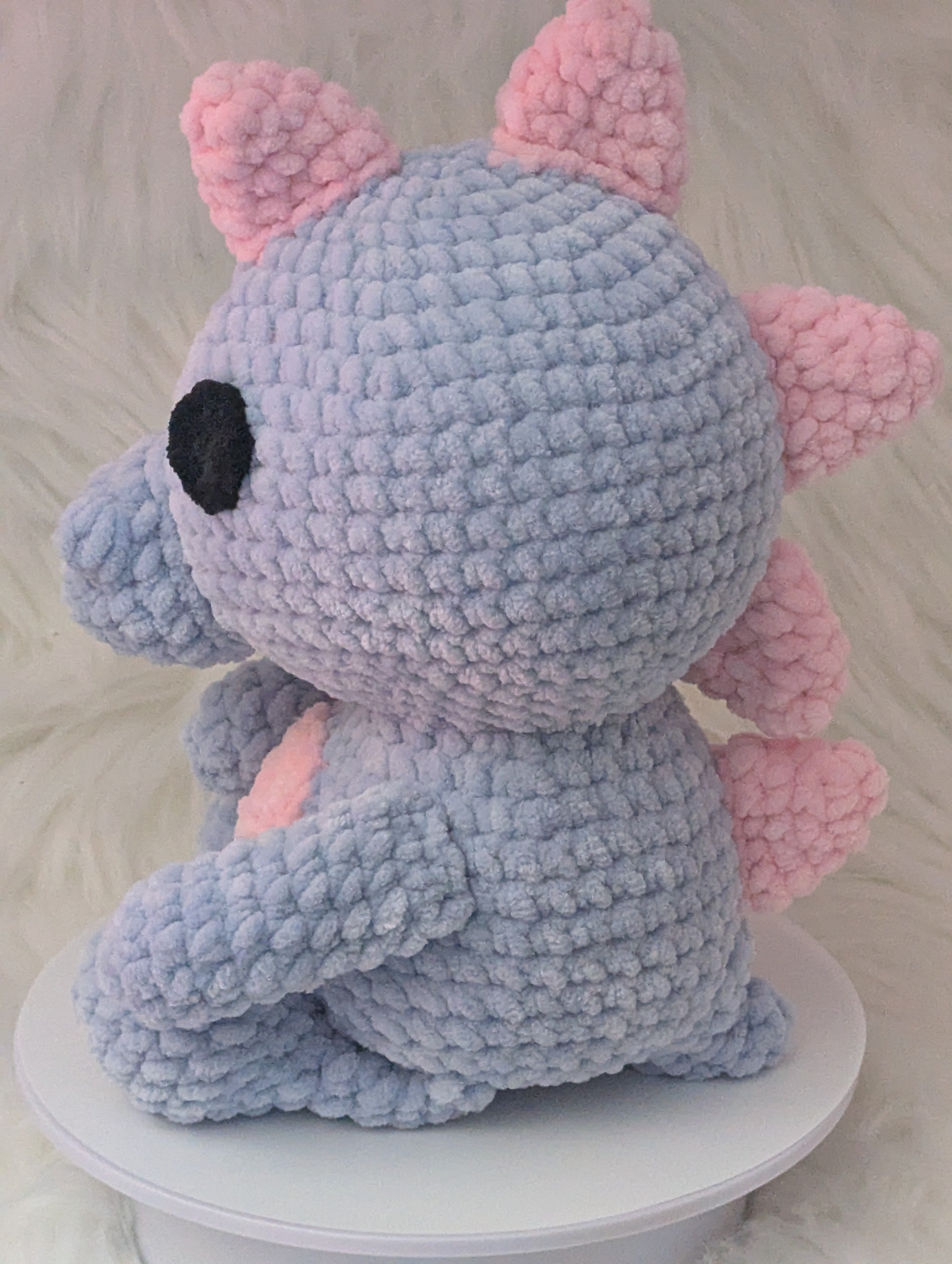 Pastel Dino Plushie - Gift for Dinosaur Lover