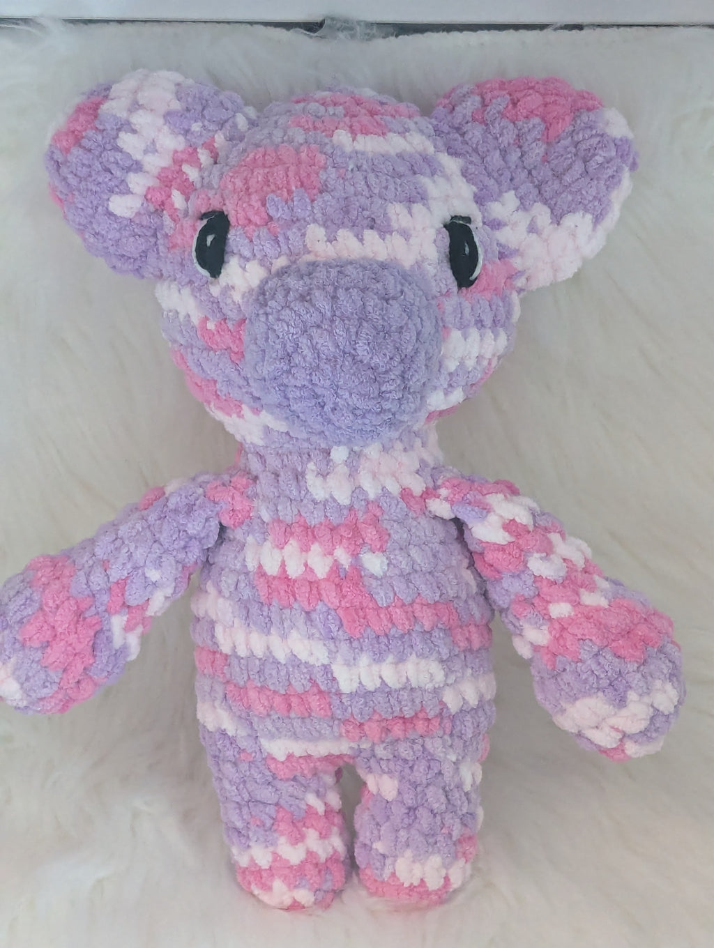 Colorful Bear Plushie
