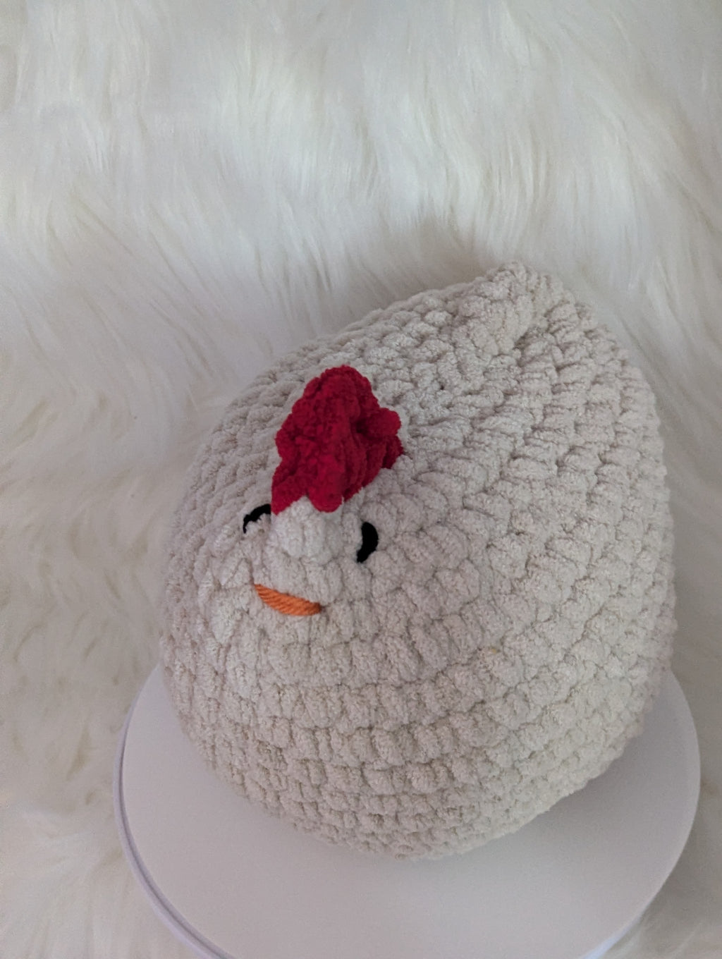 Chubby Hen Plushie - Soft Chicken Toy