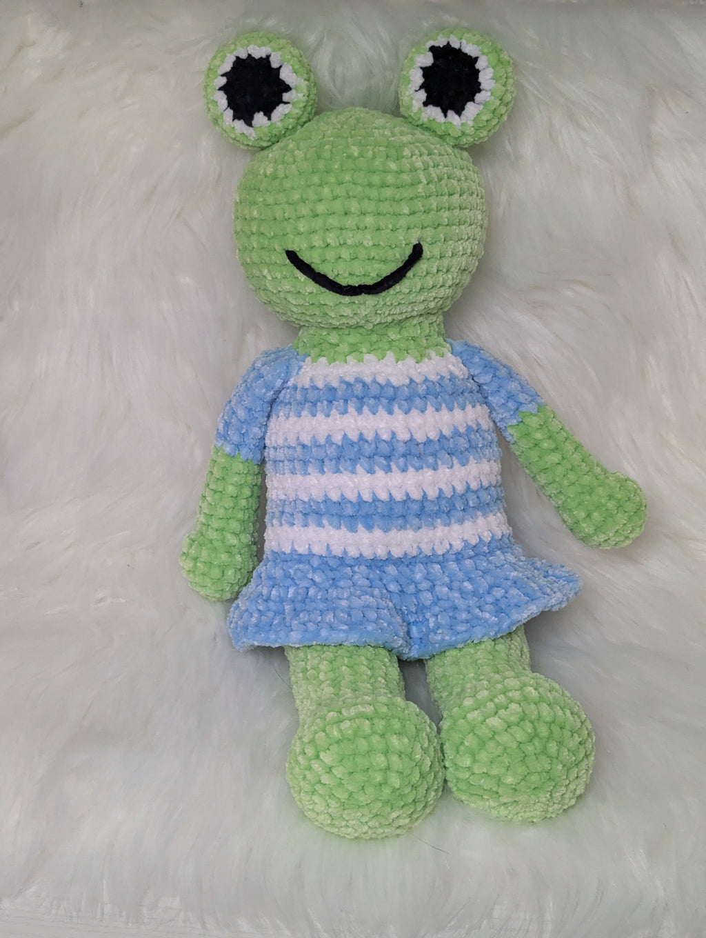 Girl Frog Plushie - Woodland Theme Stuffie