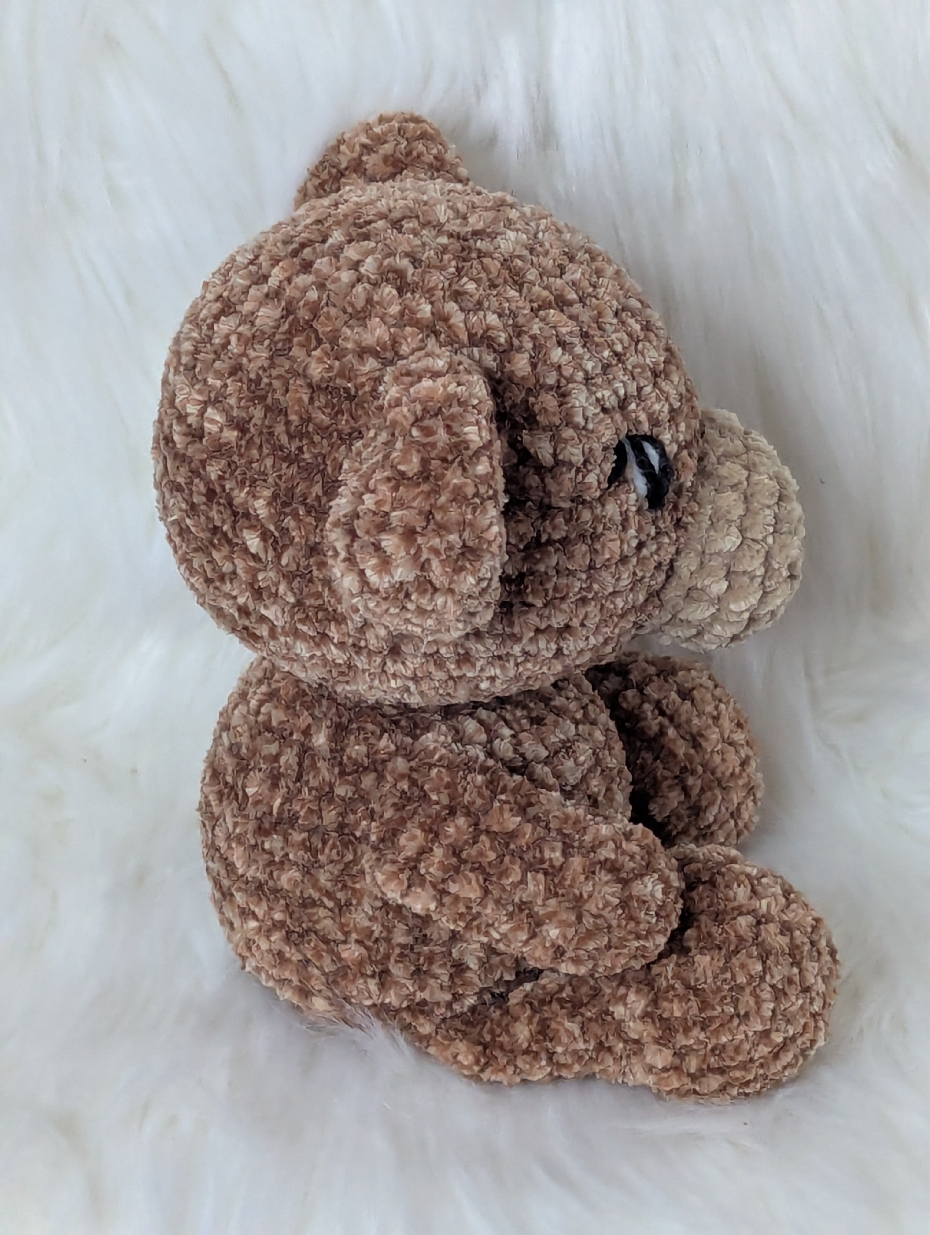 Brown Bear Plushie - Woodland Theme Stuffed Animal