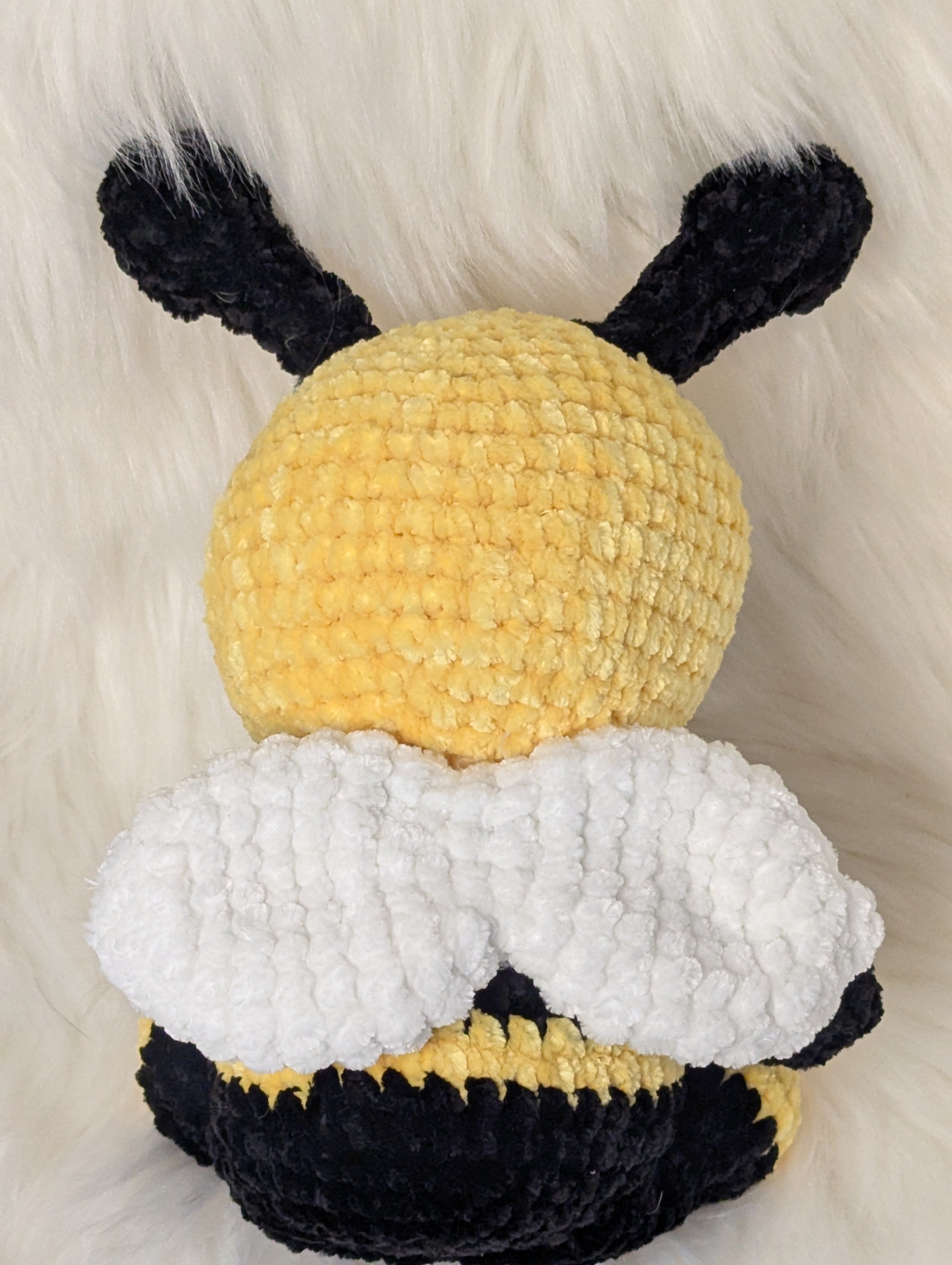 Sitting Bee Plushie - Bee Stuffed Animal