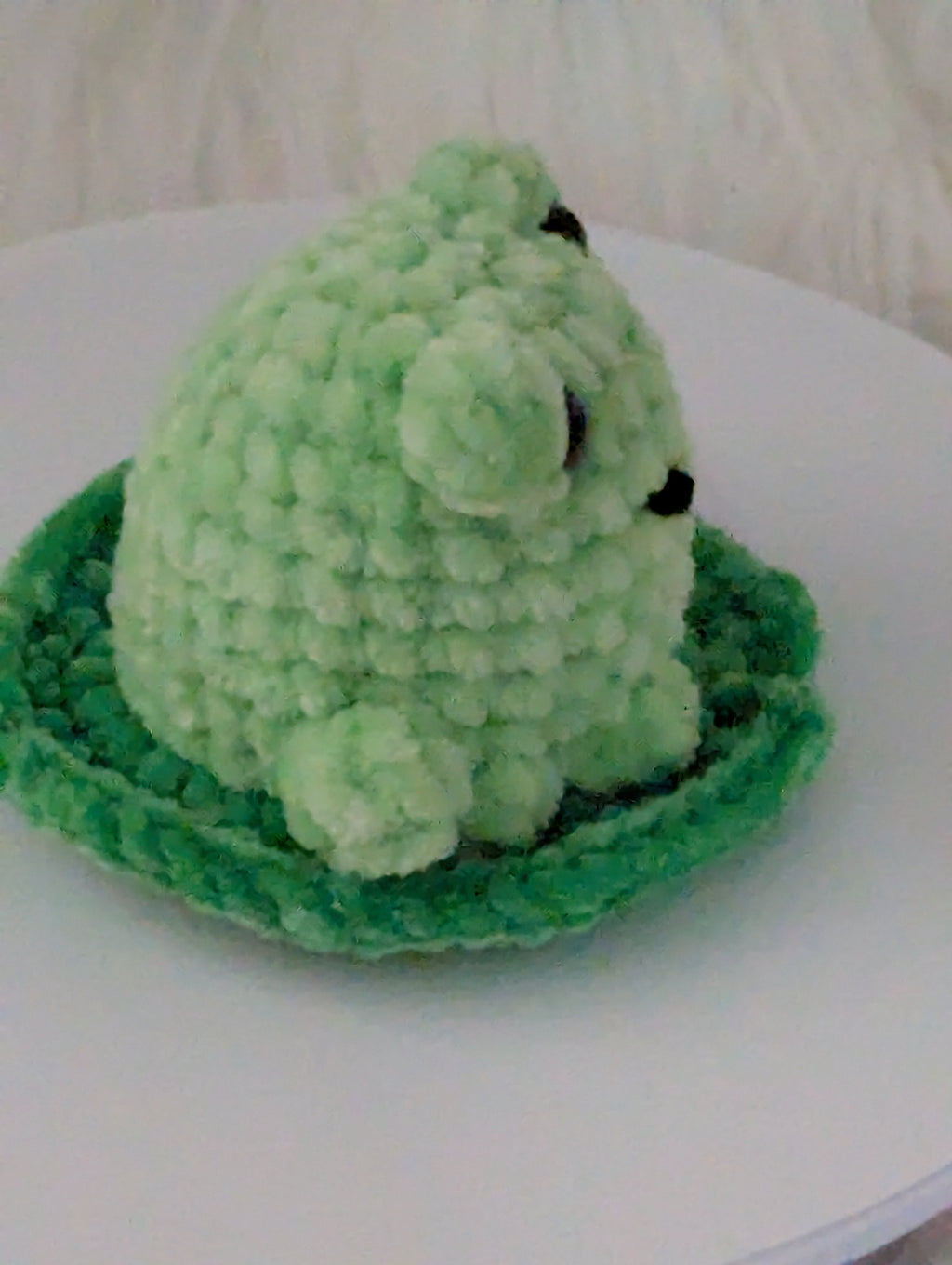 Frog Desk Buddy - Woodland Plushie