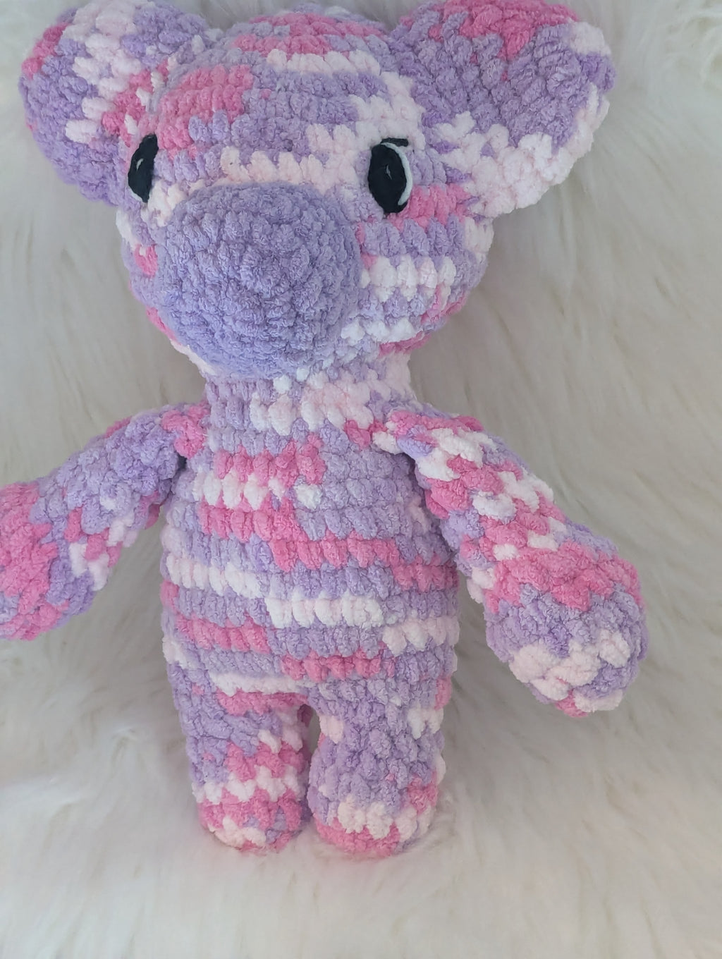 Colorful Bear Plushie