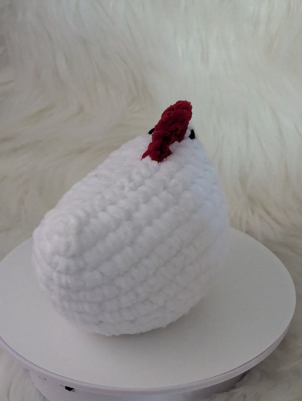 White small hen