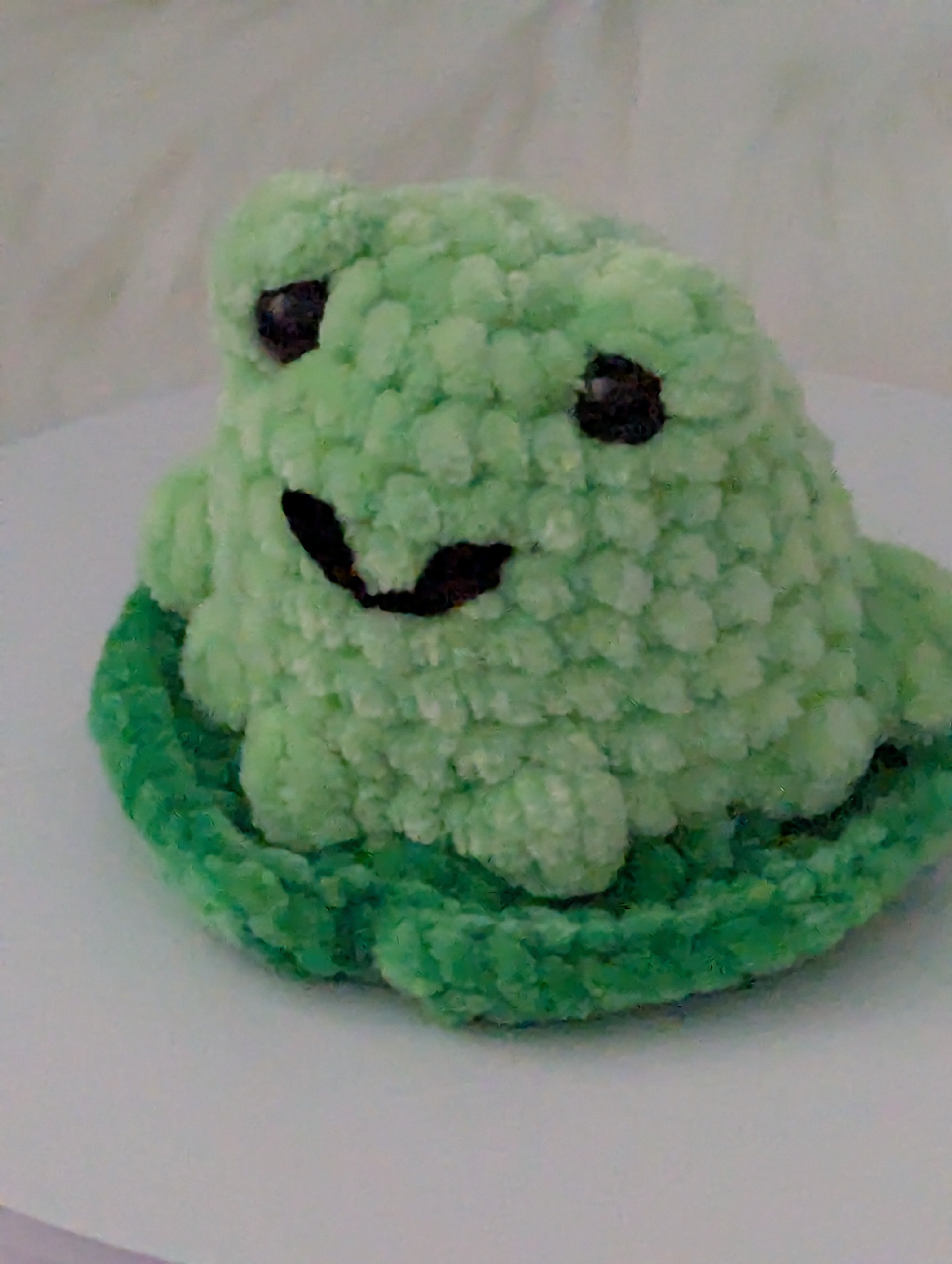Frog Desk Buddy - Woodland Plushie