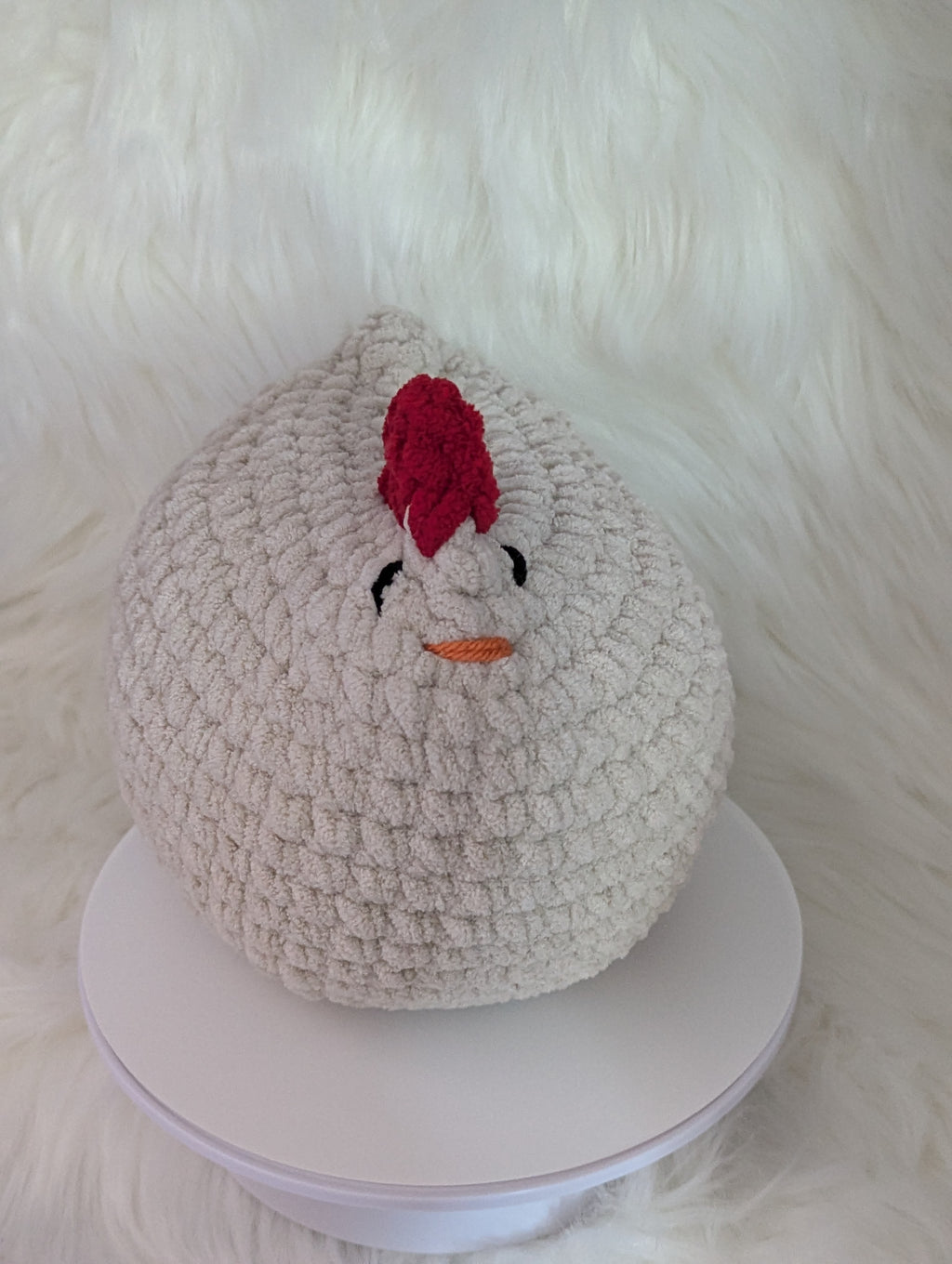 Chubby Hen Plushie - Soft Chicken Toy