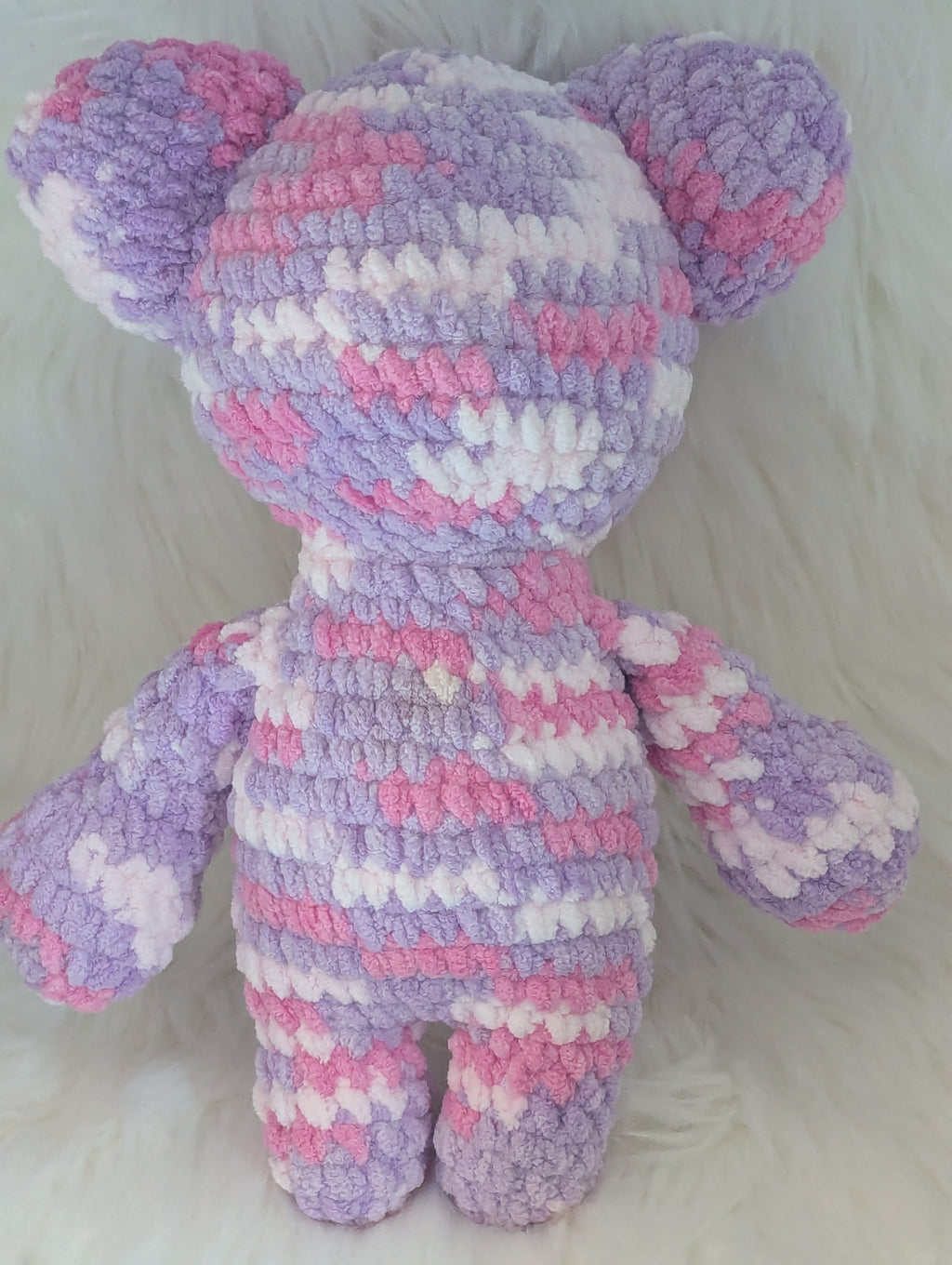 Colorful Bear Plushie