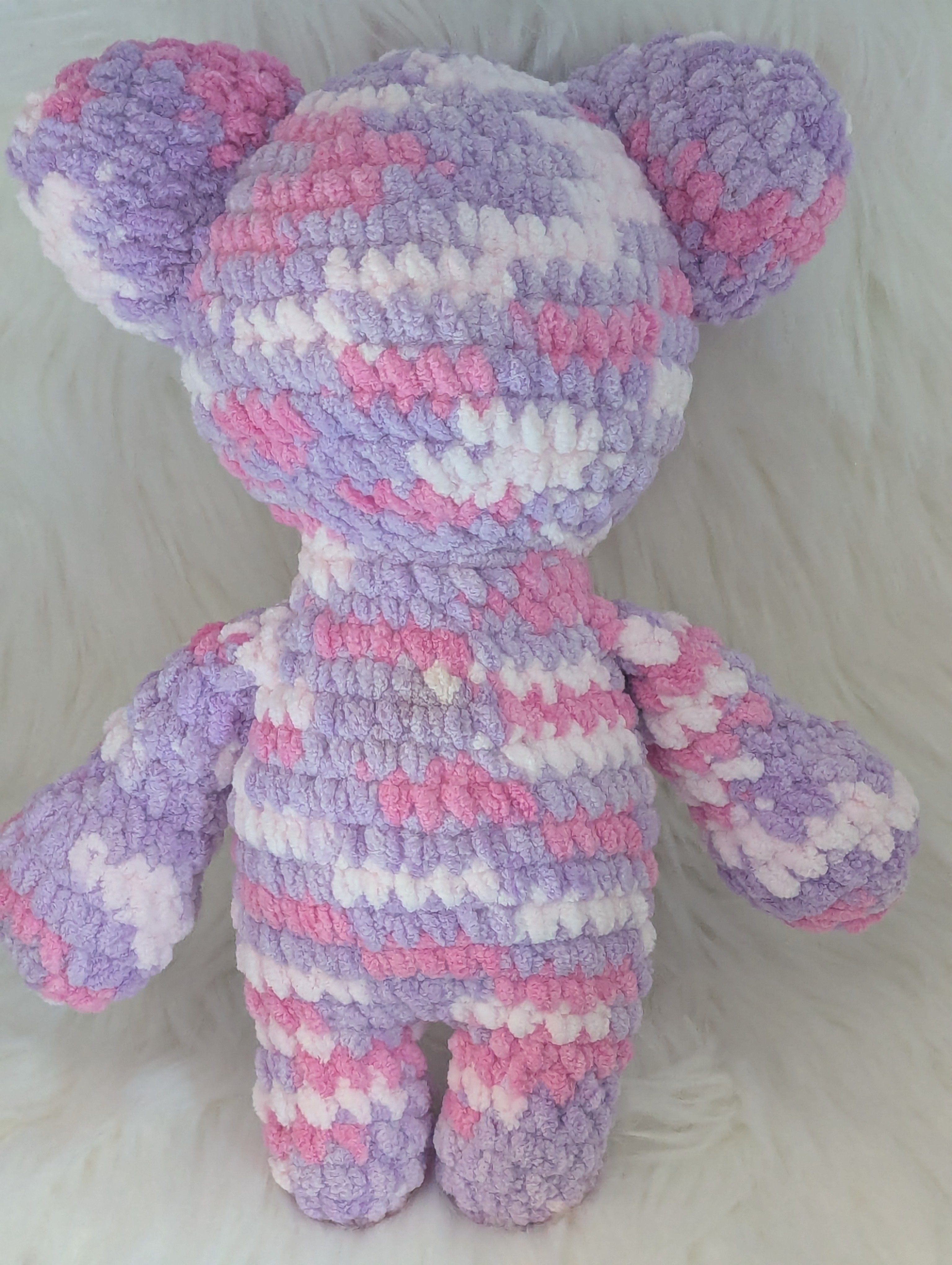 Colorful Bear Plushie